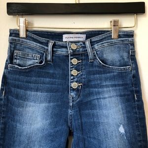 Flying Monkey 5 Button High Rise Jeans